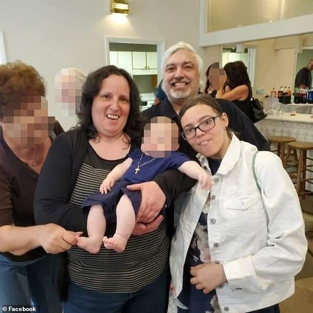 Diane Grovola (left), 57, has been charged with first-degree murder for the stabbing death of her daughter, 23-year-old Daniele Grovola (right)