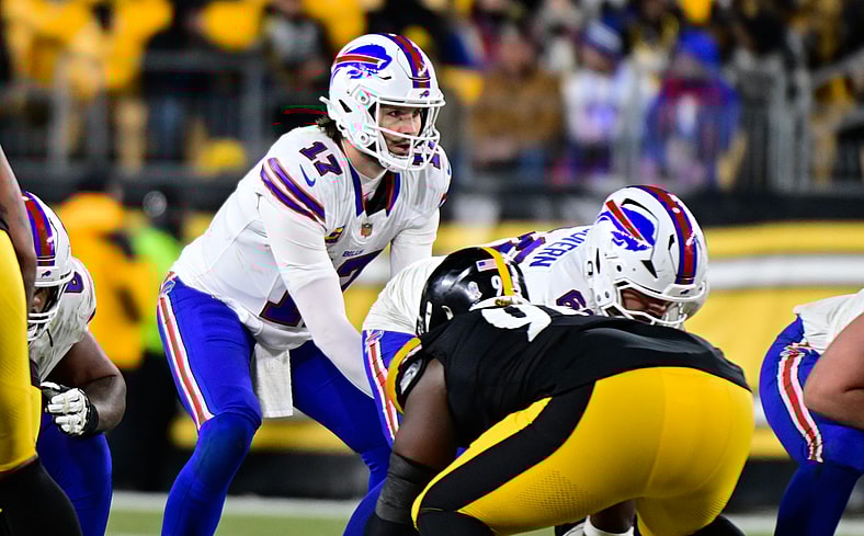 Josh Allen Buffalo Bills Pittsburgh Steelers