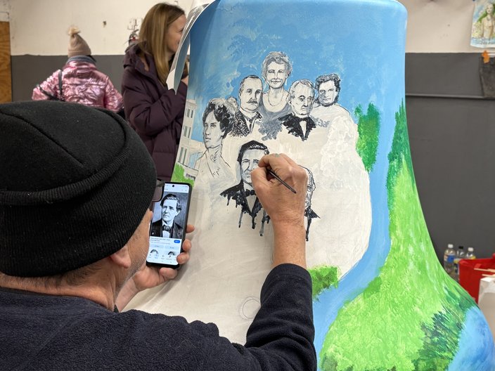 Bells art semiquincentennial