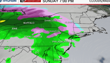 Roads could remain slick, icy Saturday morning in Philadelphia area, tracking another storm on the way