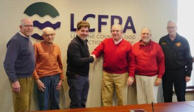 Christopher Belleman attends last board meeting as Wyoming Valley Levee overseer