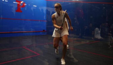 #2 Women's Squash Sweeps Georgetown, Improves to 7-0