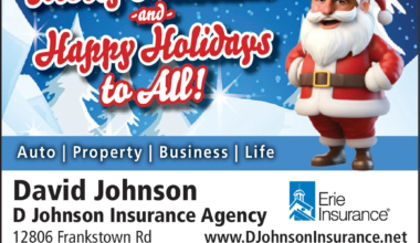 WEDNESDAY, DECEMBER 10, 2025 Ad - Erie Insurance - D Johnson Insurance Agency