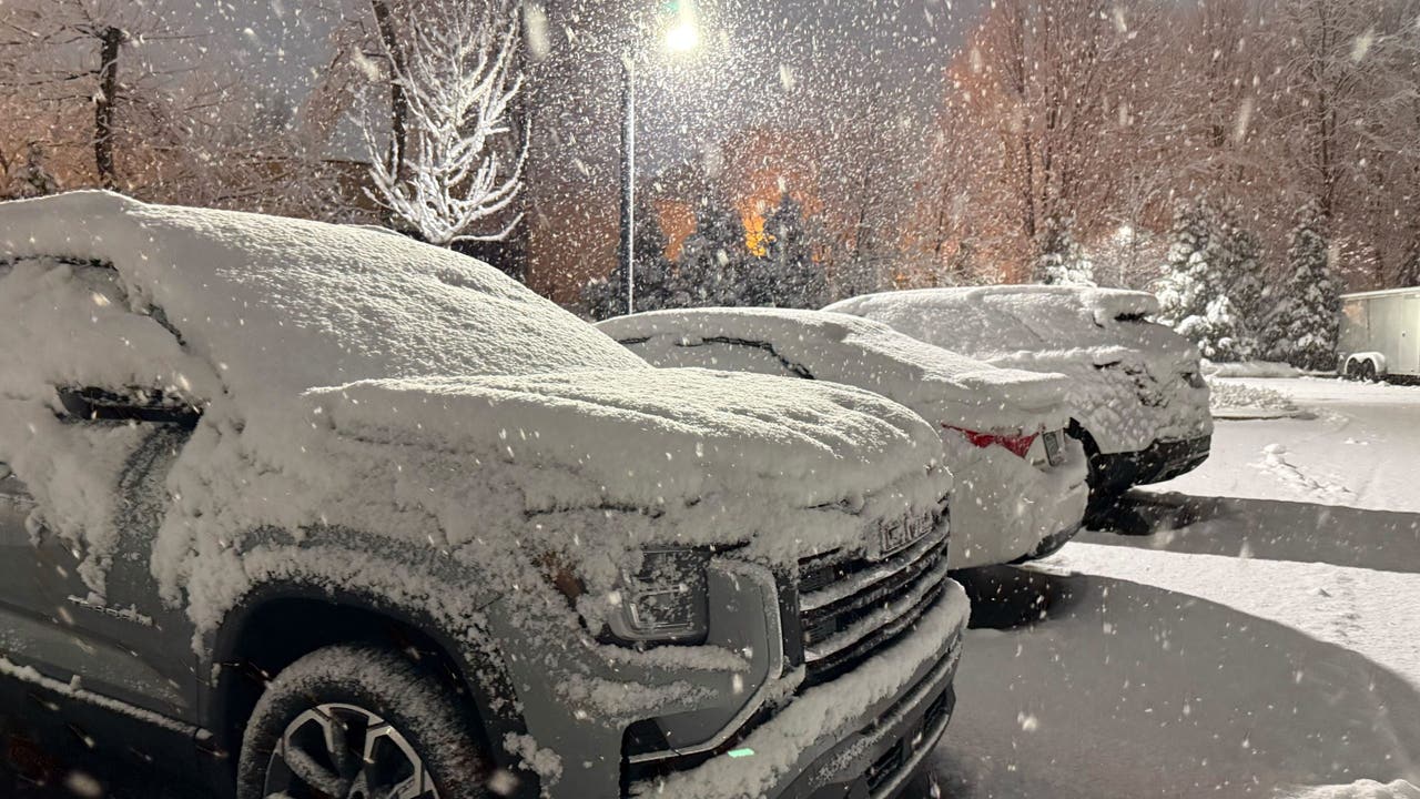 How much snow did we get in Philadelphia, New Jersey?