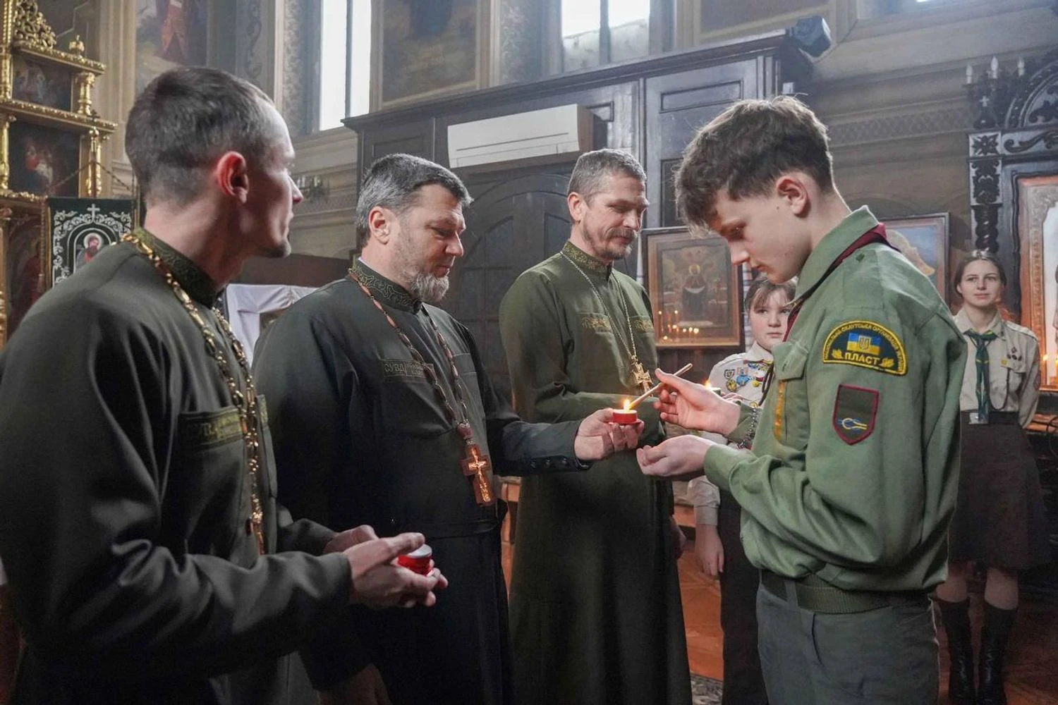 SSO chaplains will take the Bethlehem Fire from "Plast" to the front line