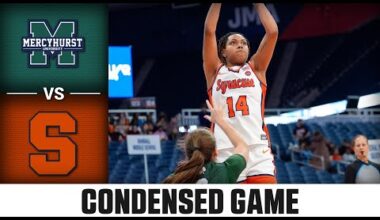 Mercyhurst vs. Syracuse Condensed Game