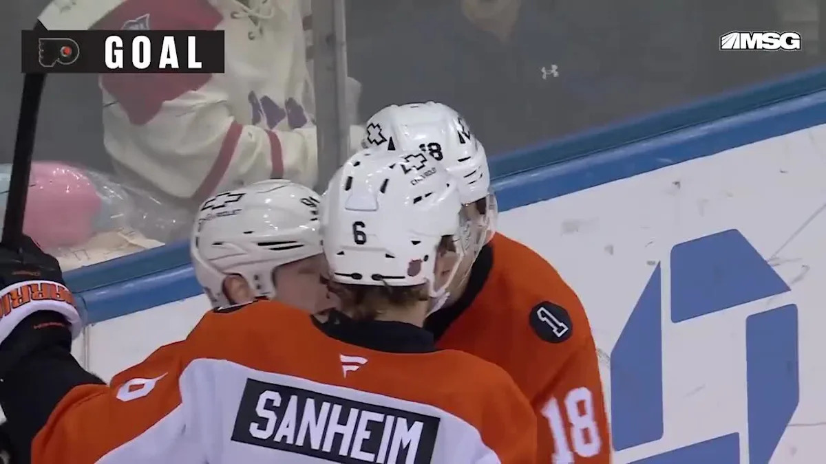 New York Rangers vs. Philadelphia Flyers - Game Highlights