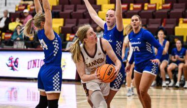Slater's Career Day Propels Gannon to 11th Straight Win