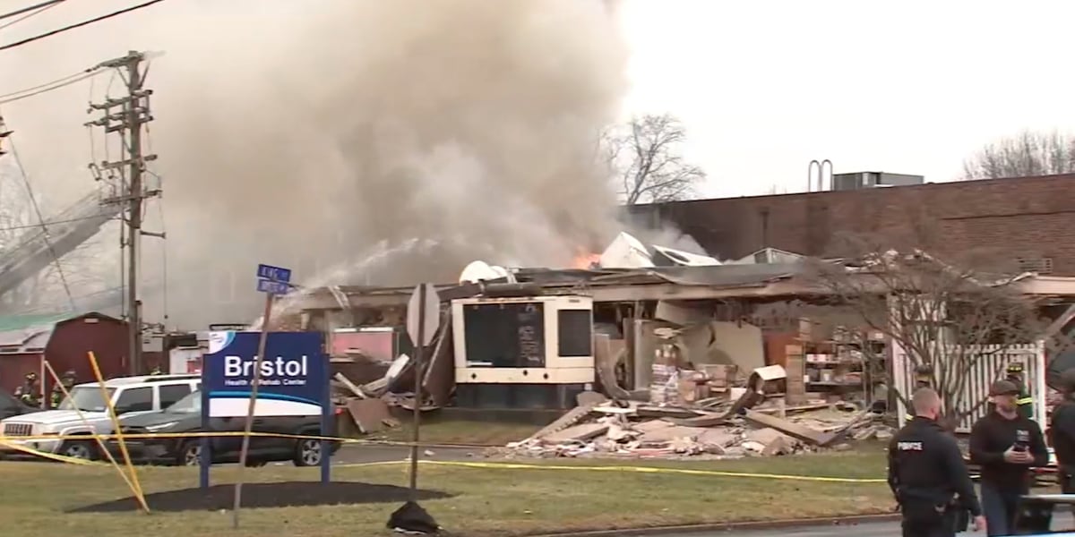 Gas explosion at a Pennsylvania nursing home traps people inside, authorities say