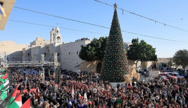 Christmas celebrations return to Bethlehem after Israel-Hamas peace deal