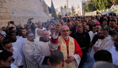Thousands flock to Bethlehem to revive Christmas spirit after 2 years of war in Gaza
