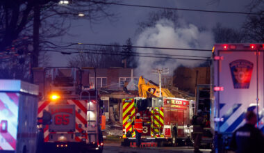 Investigators sift through wreckage after a deadly Pennsylvania nursing home explosion
