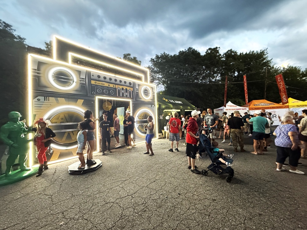 Giant Army Boombox Turns Up the Volume at Musikfest 2025