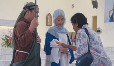 Faithful relive Bethlehem’s Christmas story at Greccio Mass