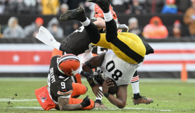 Darnell Washington injury: Steelers tight end suffers broken arm in loss to Browns