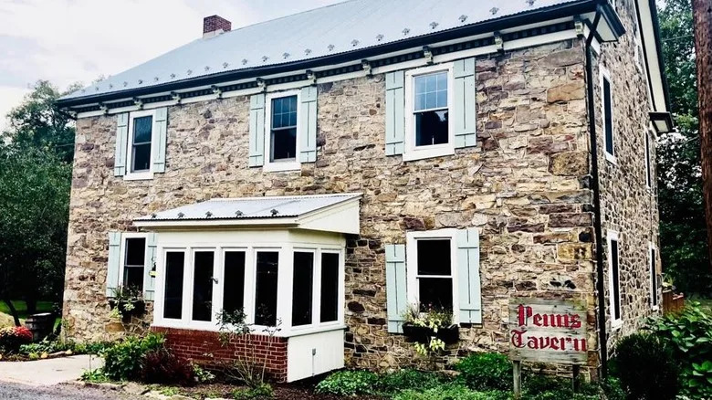 Exterior of Penn's Tavern