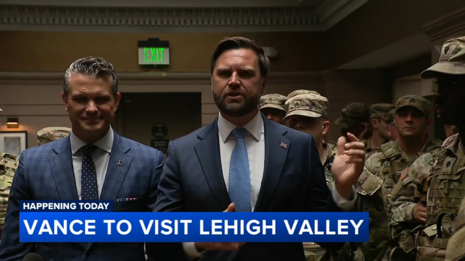 Vice President JD Vance to visit Lehigh Valley Tuesday