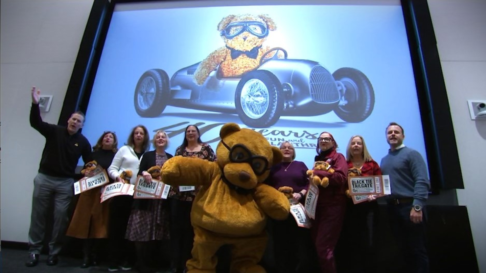 Holiday surprise for nurses at CHOP from the Philadelphia Auto Show