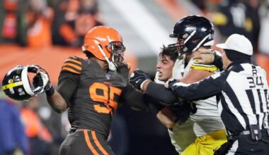 Myles Garrett Delivers Bizarre Statement On His Relationship With Steelers' Mason Rudolph (Steelers News)