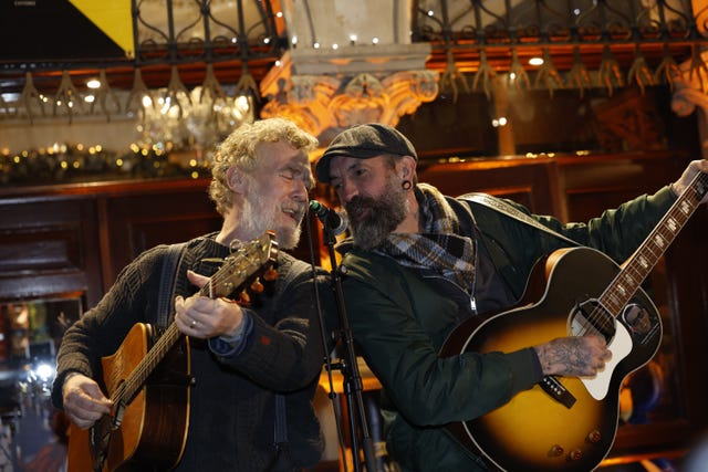 Grafton Street Christmas Eve annual busk 2025