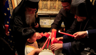 Why I'm lighting a red candle for Bethlehem this year