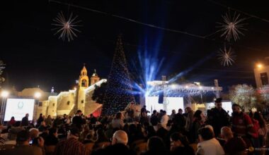 As Christmas lights return to Bethlehem, Palestinians look for hope