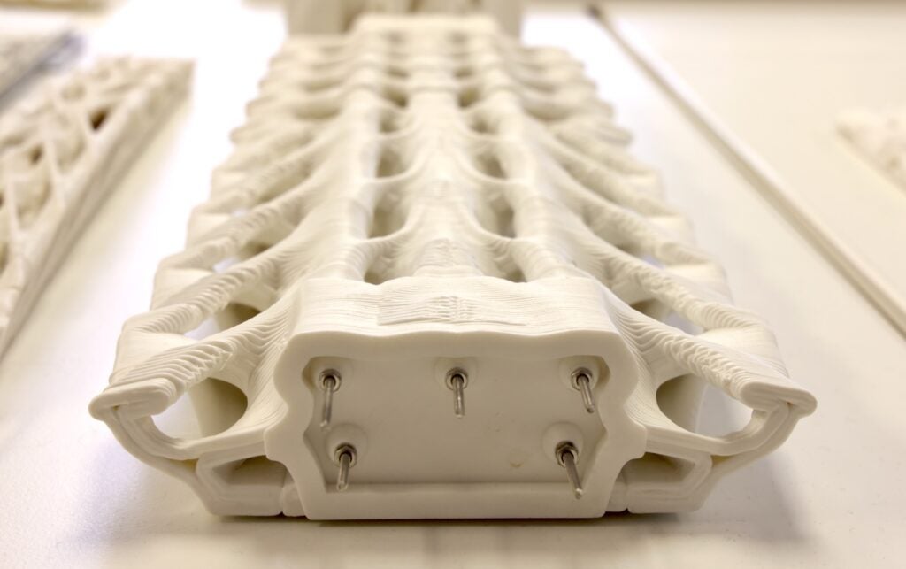 3D printed concrete sections