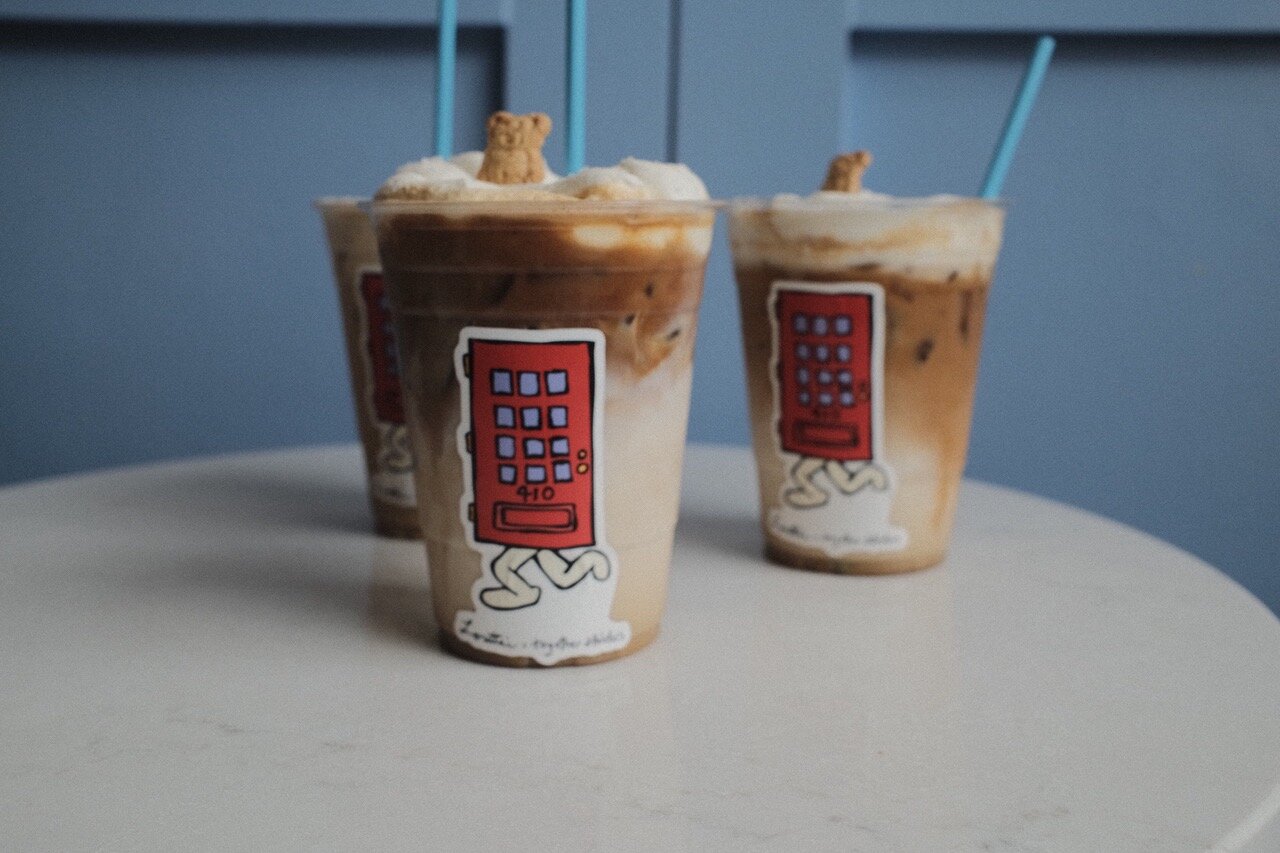 Loretta&rsquo;s x Together gingerbread latte, aptly named &ldquo;Breader Together.&rdquo;