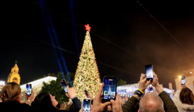 As Christmas lights return to Bethlehem, Palestinians look for hope