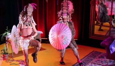 Brandon Kazen-Maddox and Jenn Kidwell are pictured.