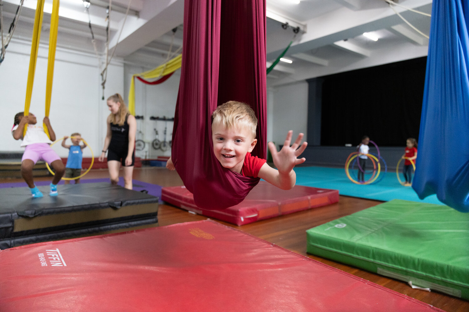 The Philly Circus School is hosting workshops over winter break that teach wire walking, juggling, plate spinning, tumbling, clowning and more.