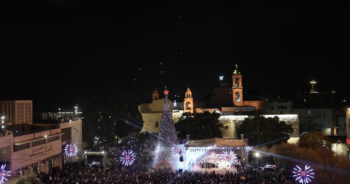 ‘Life coming back’ to Bethlehem as Christmas celebrations muted by war return