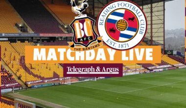 MATCH RECAP: Bradford City 2 Reading 0