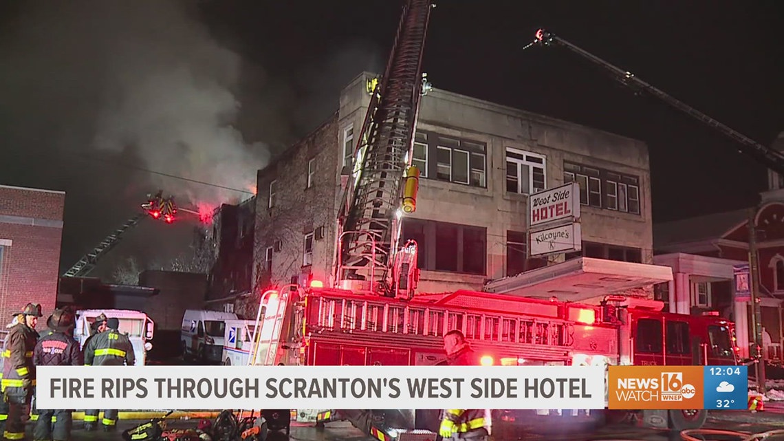 6 hurt, more than two dozen displaced after fire in Scranton