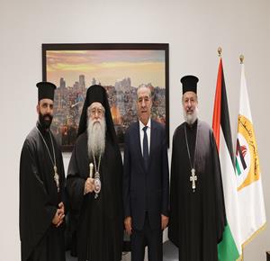 Vice President al-Sheikh receives official invitation to attend Orthodox Christmas midnight Mass in Bethlehem