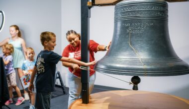 Ring in the New Year with a 2,000-pound Liberty Bell twin at Cherry Street Pier