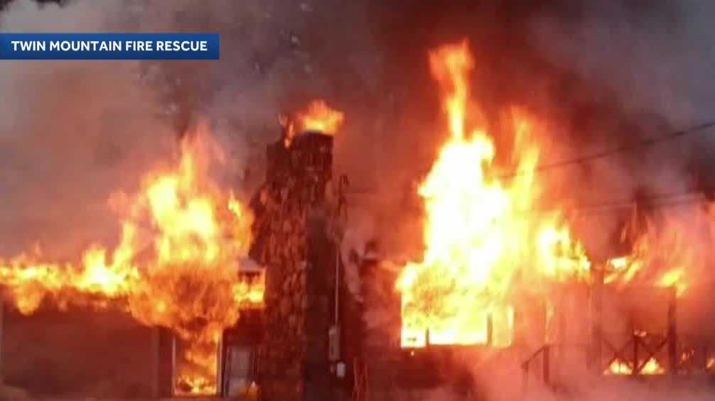 Bethlehem, New Hampshire fire: House destroyed