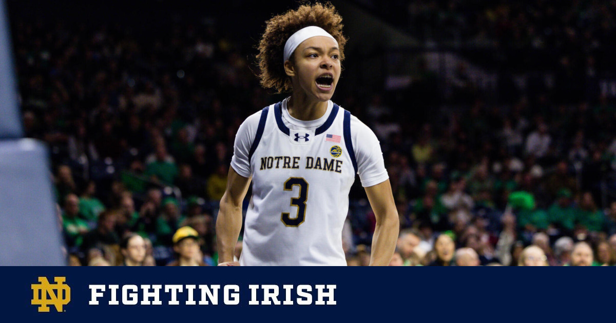 No. 18 Irish Dominate Pitt, 94-59 – Notre Dame Fighting Irish – Official Athletics Website