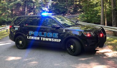 Lehigh Police Township Cruiser (Photo Courtesy: Lehigh Township Police)