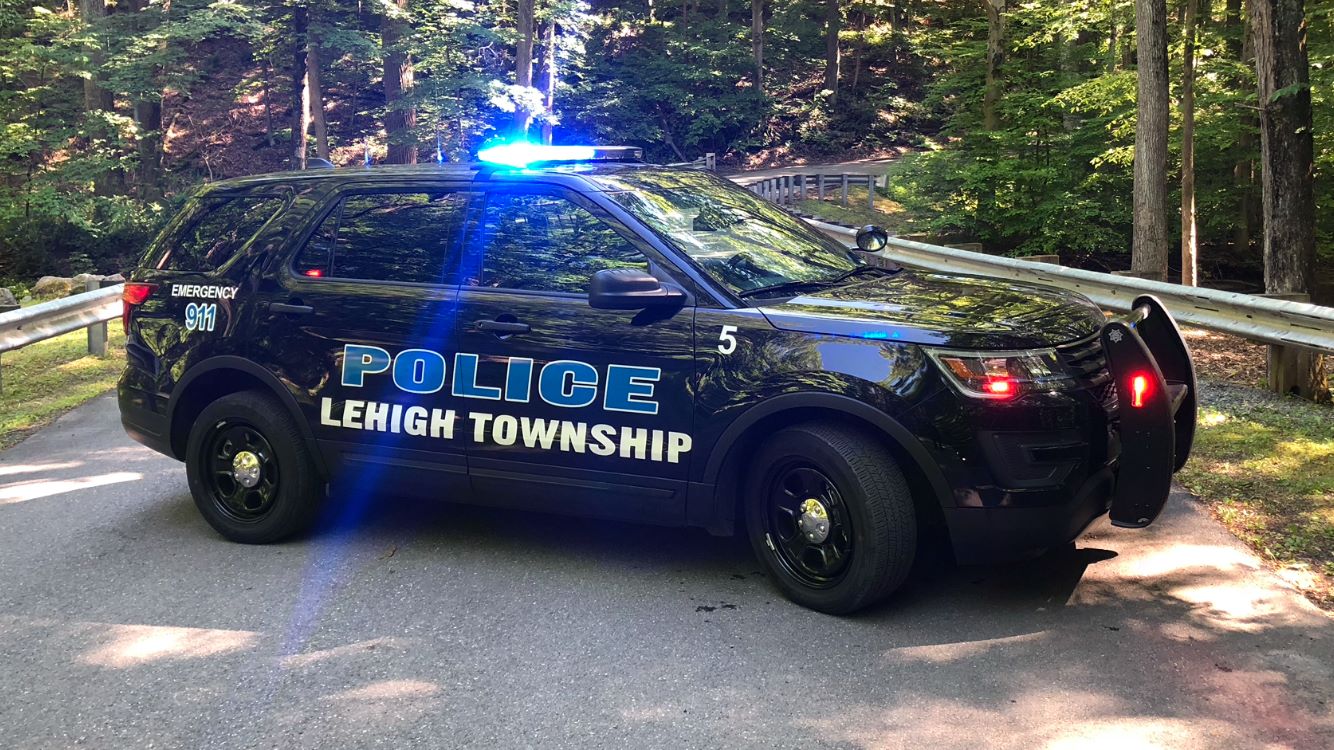 Lehigh Police Township Cruiser (Photo Courtesy: Lehigh Township Police)