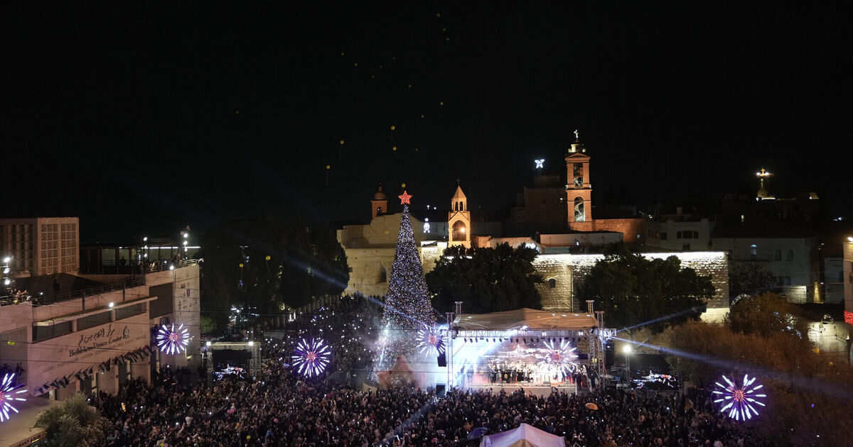 ‘Life coming back’ to Bethlehem as Christmas celebrations muted by war return