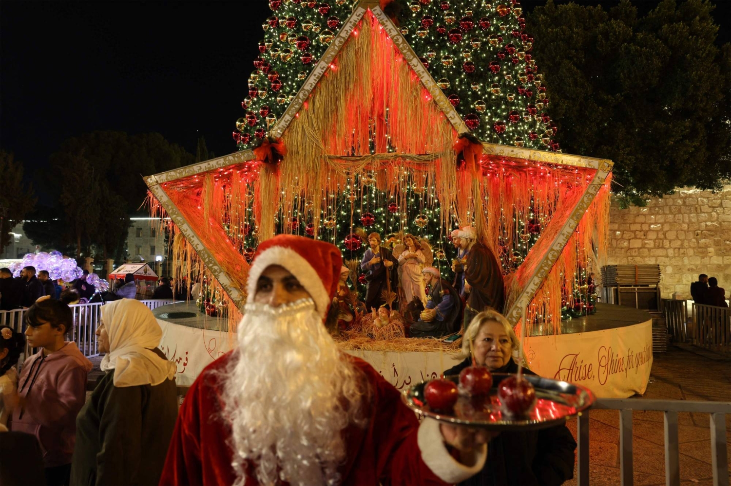 Bethlehem celebrates first festive Christmas since Gaza war