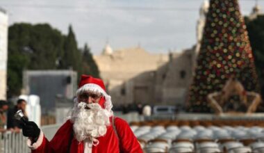 Bethlehem shines ahead of Christmas for the first time since the start of the Gaza war