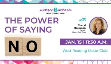 Harness the Power of Saying No at Berks Women2Women’s Event