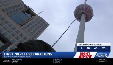 The 'Future of Pittsburgh Ball' ascends in test run for First Night celebration