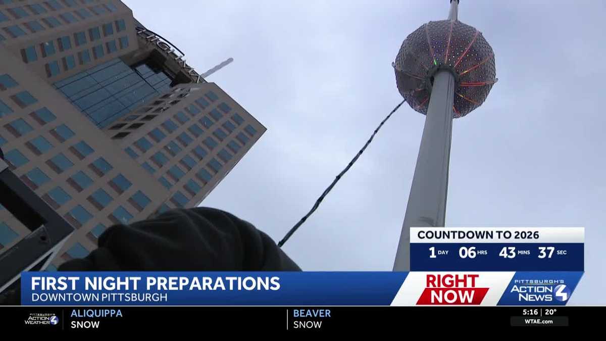 The 'Future of Pittsburgh Ball' ascends in test run for First Night celebration