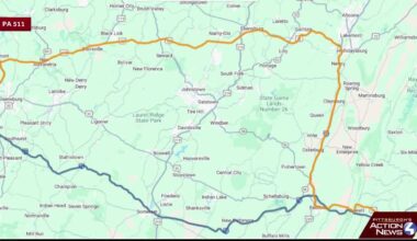 Pennsylvania Turnpike closed from New Stanton to Breezewood