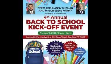 Reading to host 4th annual Back-to-School Giveaway | Berks Regional News