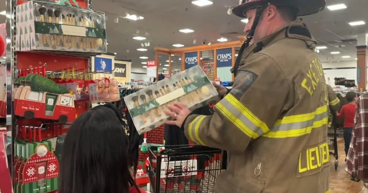 Boscov's welcomes children to 'shop with a firefighter' in Exeter Township | Reading Area