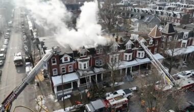 'Can't even imagine': 5 families displaced by Allentown three-alarm fire, Red Cross is assisting | Allentown Area